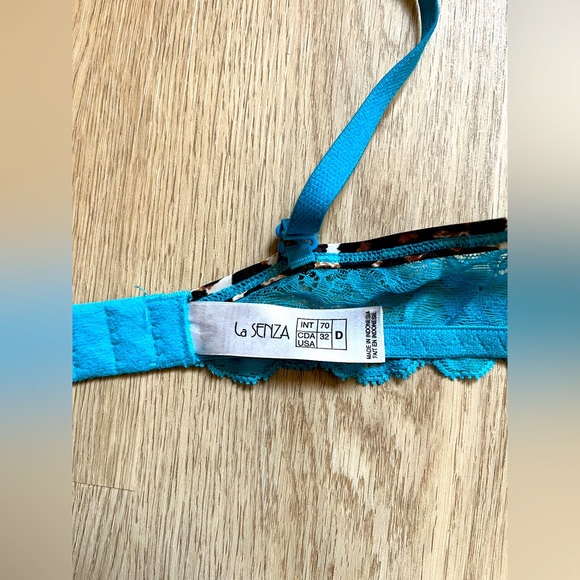 Lace + Cheetah Print Padded Bra - Picture 5 of 5